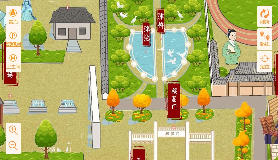 蚌埠手绘地图景区语音讲解导览系统：智慧景区建设的基石